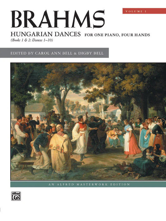 Brahms: Hungarian Dances, Volume 1: Piano Duet
