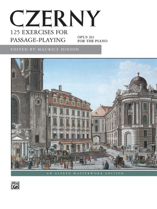 Czerny: 125 Exercises for Passage Playing, Opus 261 - Alfred Masterwork