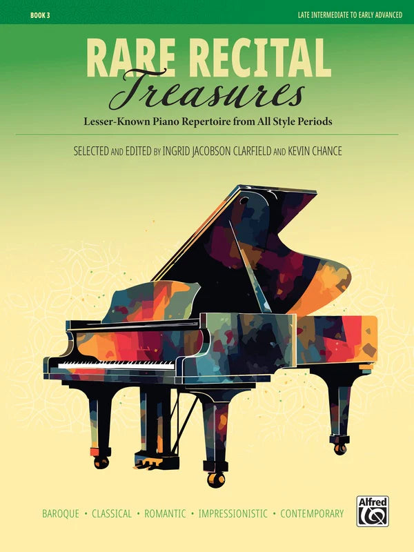 Rare Recital Treasures, Book 3 - Piano Solo