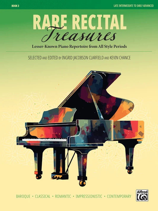 Rare Recital Treasures, Book 3 - Piano Solo