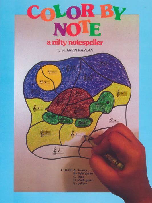 Color by Note, A Nifty Notespeller - Book 1