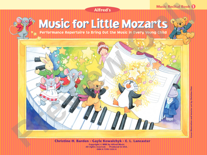 Music for Little Mozarts: Music Recital Book 1