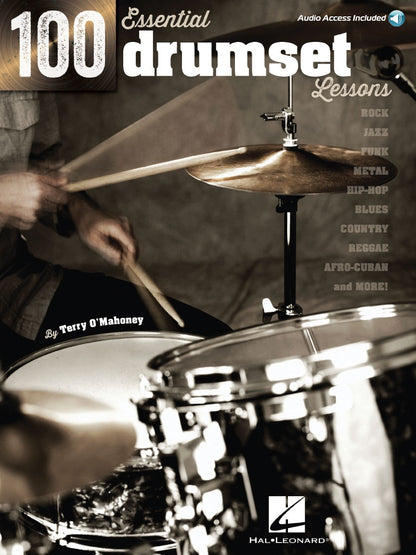 100 Essential Drumset Lessons - O'Mahoney