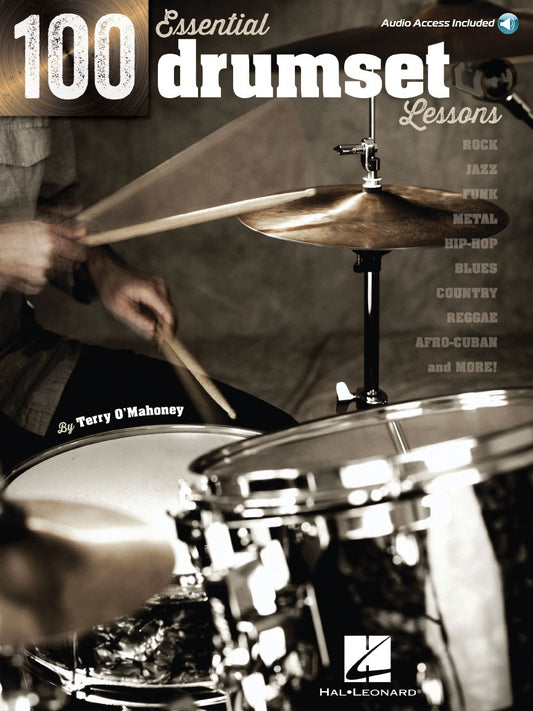 100 Essential Drumset Lessons - O'Mahoney