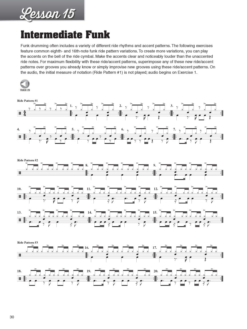 100 Essential Drumset Lessons - O'Mahoney