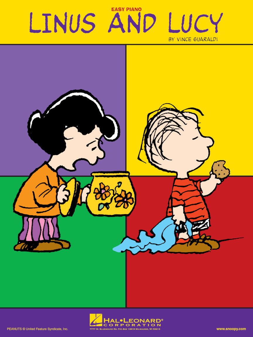 Linus and Lucy - Easy Piano - Solo Sheet