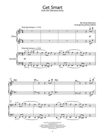 Siskind - Double Agent! Piano Duets