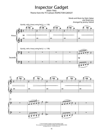 Siskind - Double Agent! Piano Duets