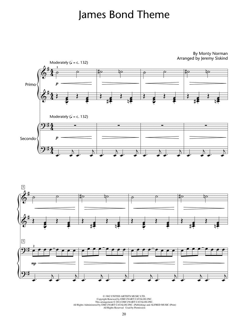 Siskind - Double Agent! Piano Duets