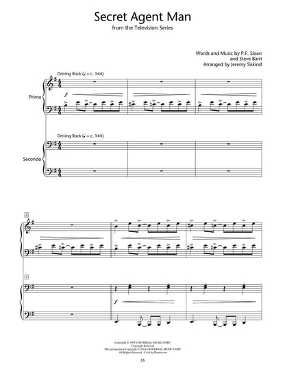 Siskind - Double Agent! Piano Duets