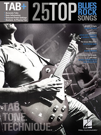 25 Top Blues/Rock Songs - Guitar Tab+