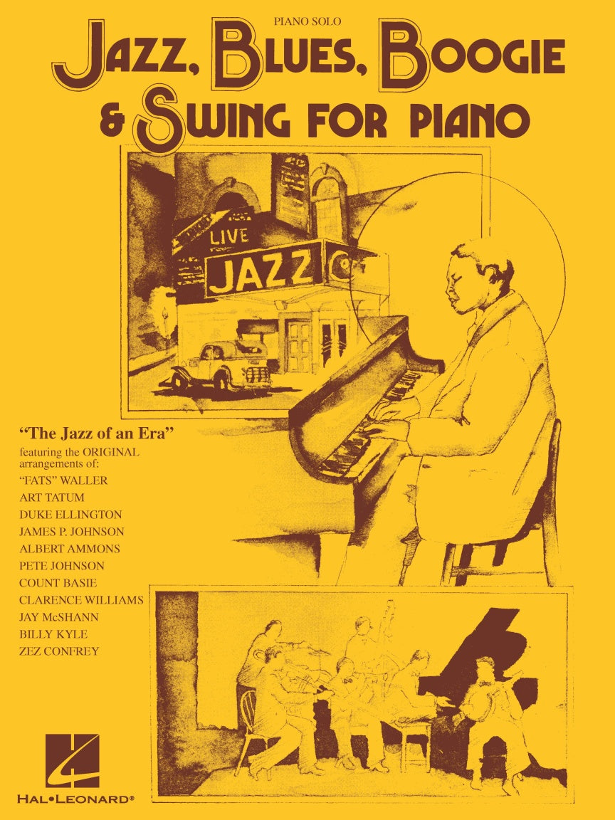Jazz, Blues, Boogie & Swing for Piano - Piano Solo