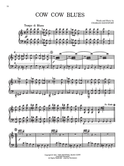 Jazz, Blues, Boogie & Swing for Piano - Piano Solo