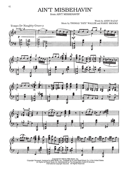 Jazz, Blues, Boogie & Swing for Piano - Piano Solo
