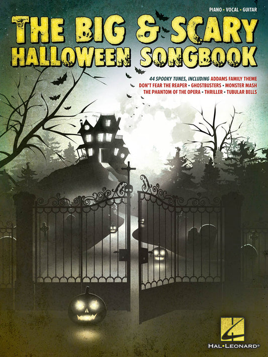 The Big & Scary Halloween Songbook - Piano/Vocal/Guitar