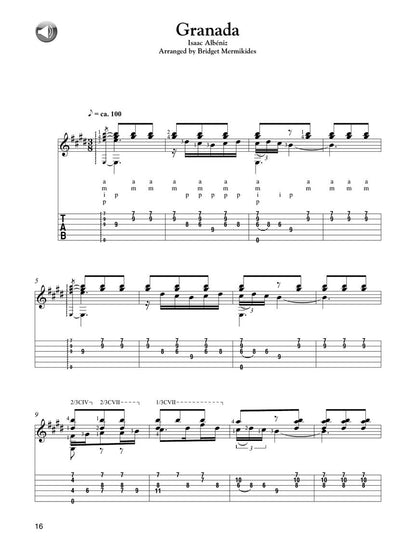 Classical Guitar Anthology, Classical Masterpieces Arranged for Solo Guitar TAB