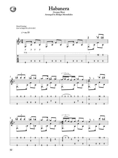 Classical Guitar Anthology, Classical Masterpieces Arranged for Solo Guitar TAB