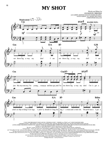 Hamilton - Easy Piano Selections