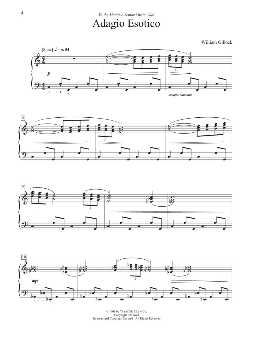 William Gillock - Recital Collection