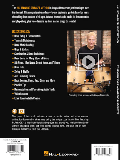 Hal Leonard Drumset Method – Book 1