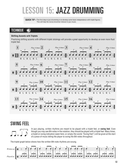 Hal Leonard Drumset Method – Book 1