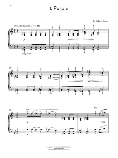 Starer: Sketches in Color, Sets One and Two for Piano Solo - Hal Leonard