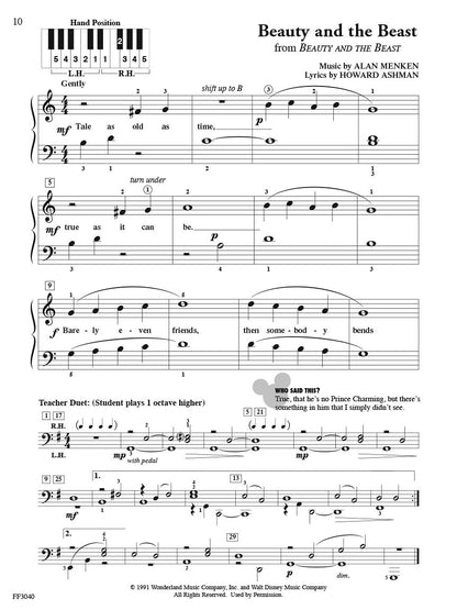 Faber Piano Adventures - PlayTime® Piano Disney- Level 1