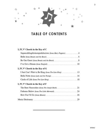 Faber Piano Adventures - ChordTime® Piano Disney - Level 2B