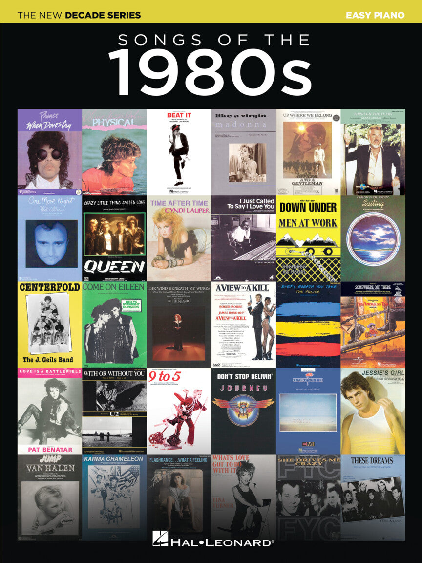 Songs of the 1980s - Easy Piano