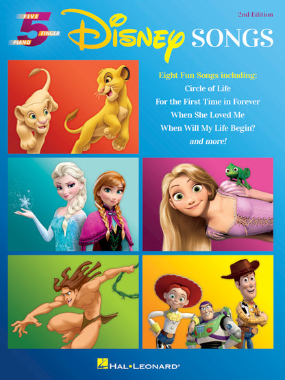 Disney Songs – 2nd Edition - Five Finger Piano