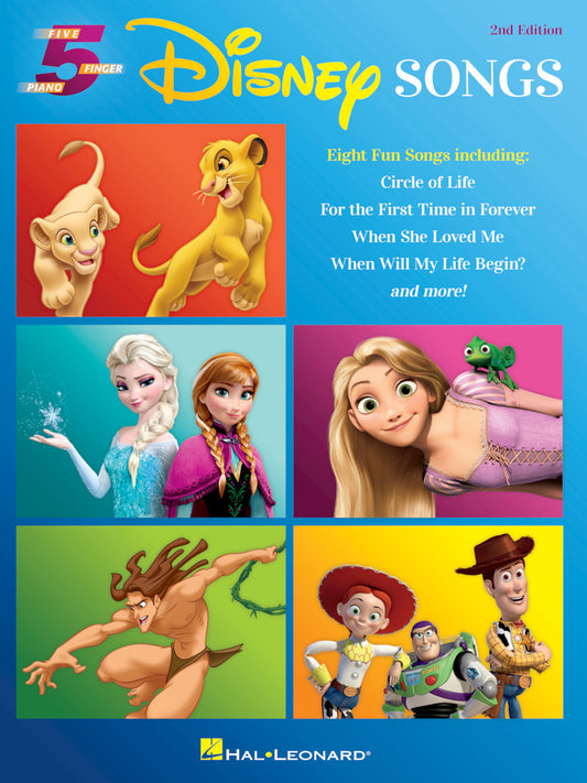 Disney Songs – 2nd Edition - Five Finger Piano