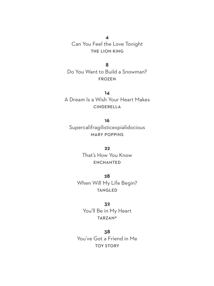 Favorite Disney Songs for Piano Duet (1 Piano, 4 Hands)