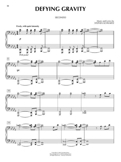 Wicked - Piano Duet Play-Along