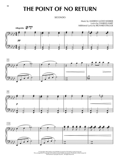 The Phantom of the Opera - Piano Duet Play-Along