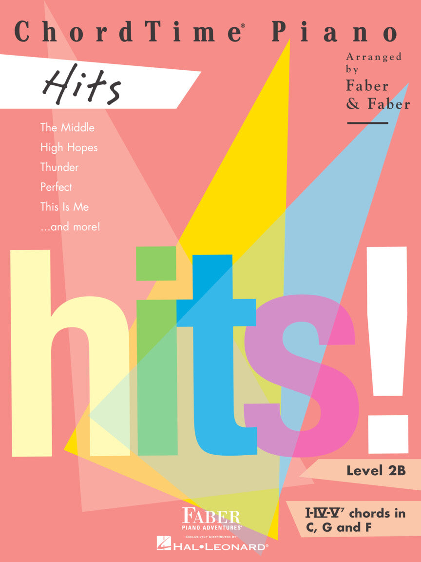 Faber Piano Adventures - ChordTime® Hits - Level 2B