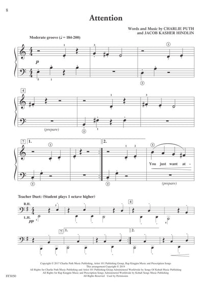 Faber Piano Adventures - ShowTime® Piano Hits - Level 2A