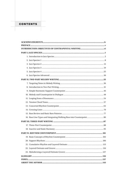 Counterpoint in Jazz Arranging - Berklee Press