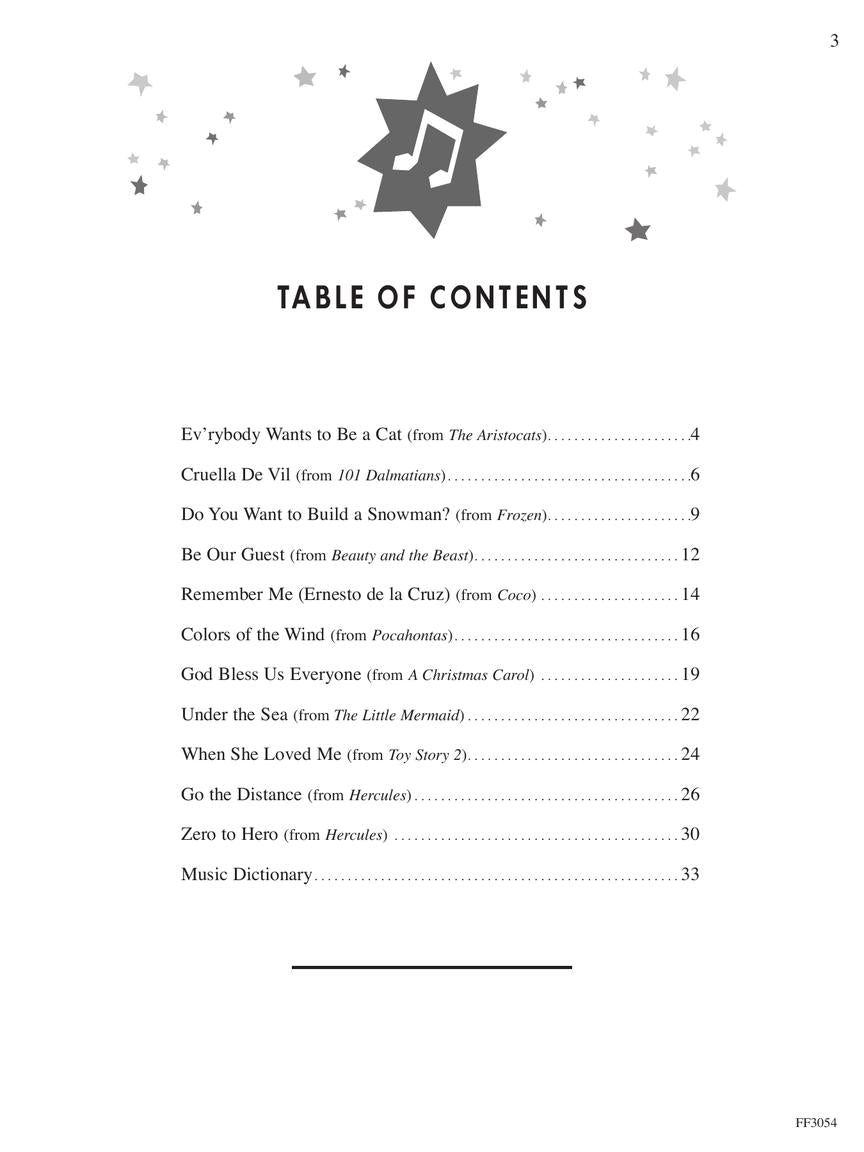 Faber Piano Adventures - FunTime® Disney - Level 3A-3B