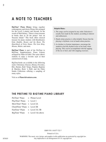 Faber Piano Adventures - BigTime® Piano Disney - Level 4