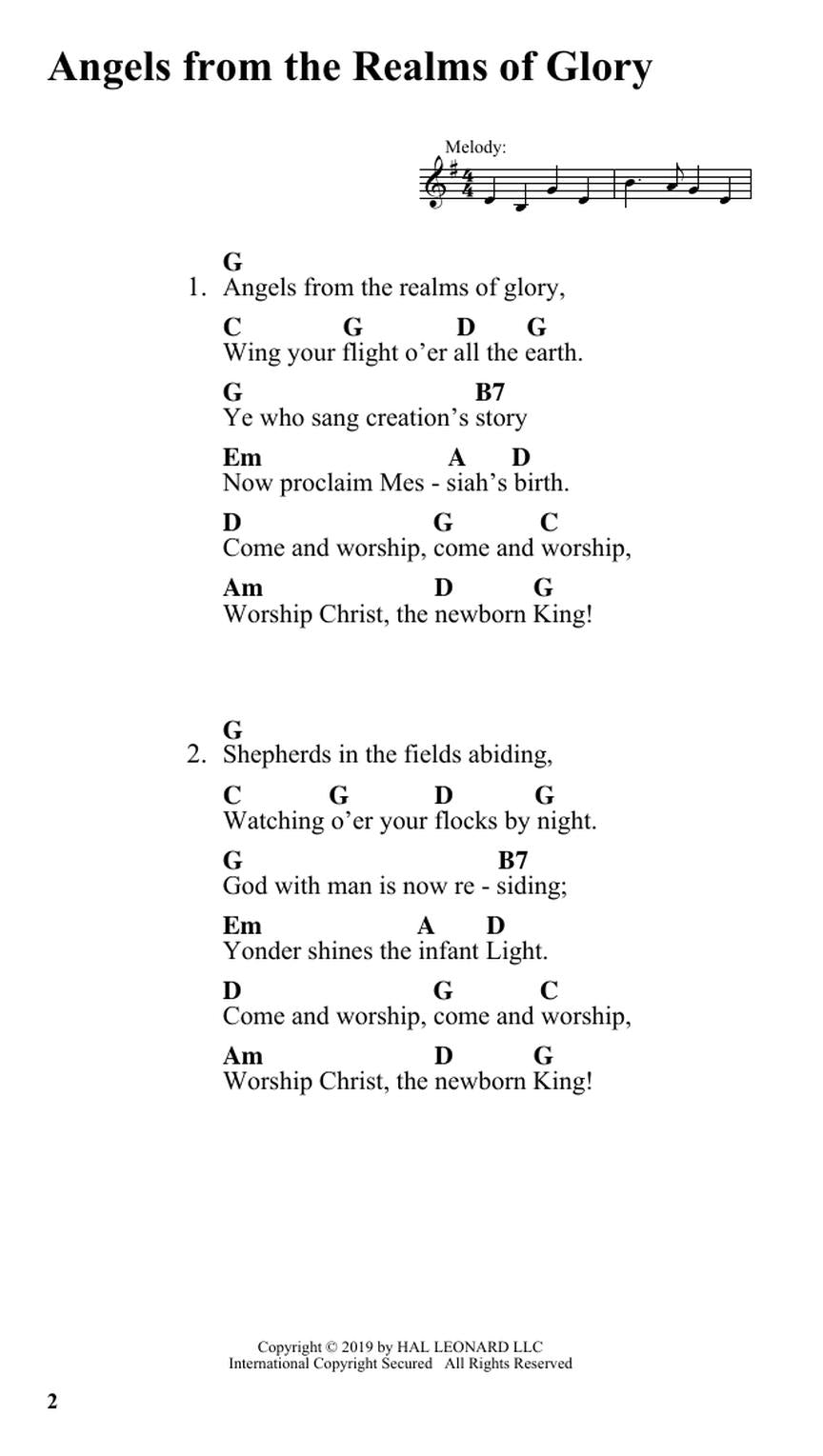 Pocket Christmas Carols: The Complete Caroling Companion - Fake Book