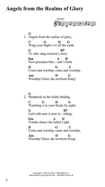 Pocket Christmas Carols: The Complete Caroling Companion - Fake Book