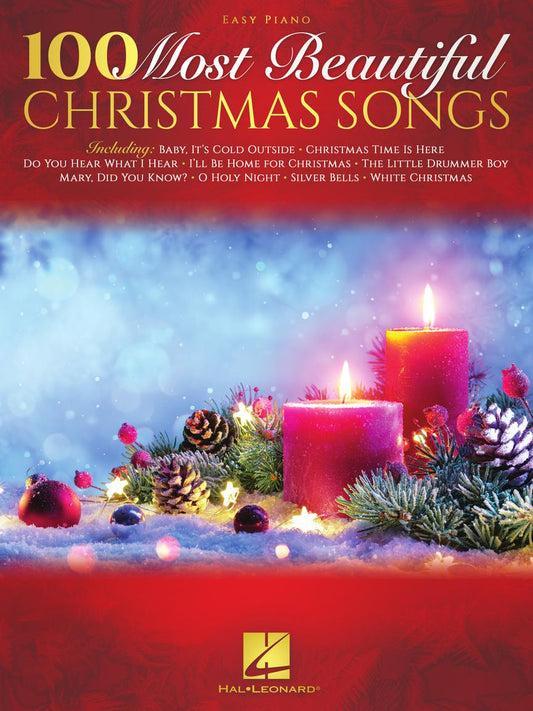 100 Most Beautiful Christmas Songs - Easy Piano