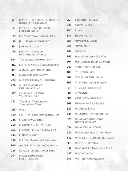 100 Most Beautiful Christmas Songs - Easy Piano