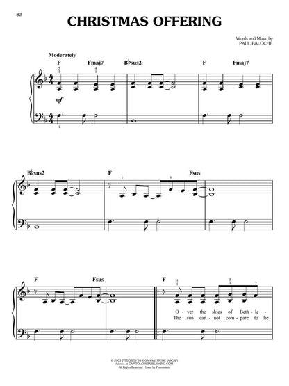 100 Most Beautiful Christmas Songs - Easy Piano