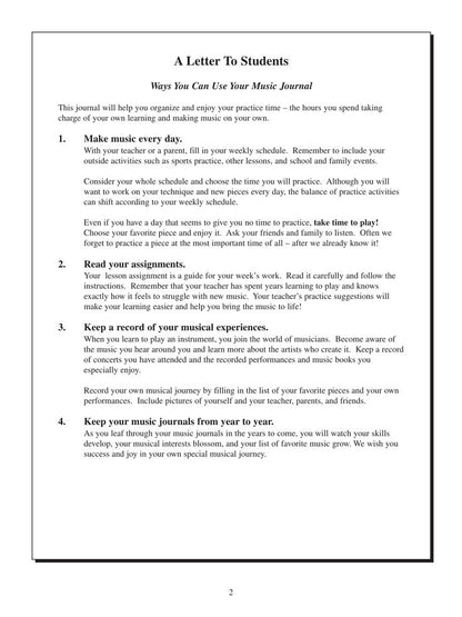 Hal Leonard - My Music Journal