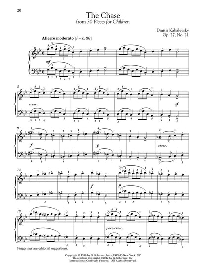 The 20th Century – Intermediate Level - G. Schirmer