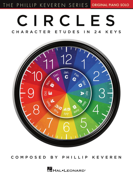 Kevern - Circles: Character Etudes in 24 Keys