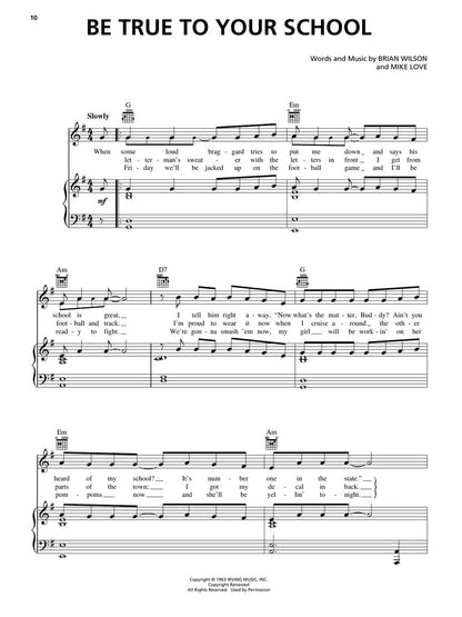 The Beach Boys Anthology - Piano/Vocal/Guitar