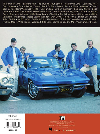 The Beach Boys Anthology - Piano/Vocal/Guitar
