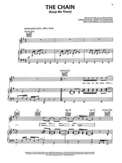 Fleetwood Mac - Anthology - Piano/Vocal/Guitar